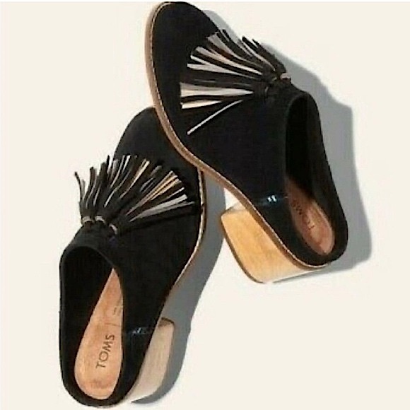 Toms Leila Tassel Mule - Picture 12 of 12